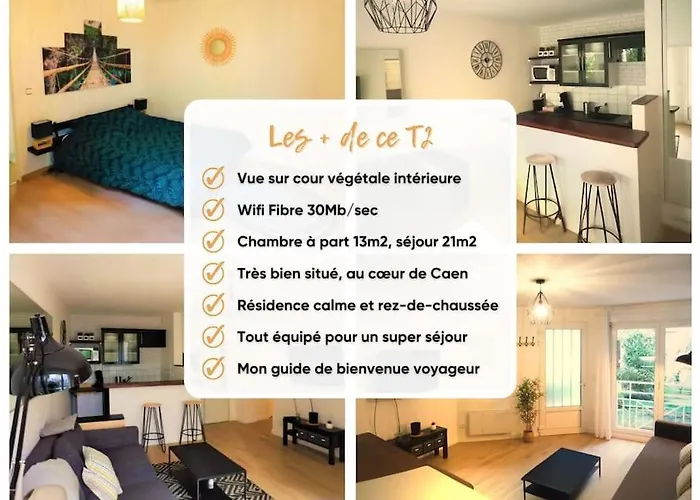 Appartement Chez Leo & Julie Caen